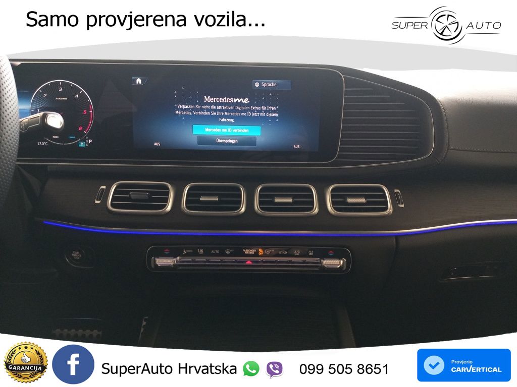 Mercedes GLE Coupe 450d (367 KS) EQ Boost 4MATIC 9G-TRONIC AMG ZRAČNI+ACC+GR SJED+360+PANO