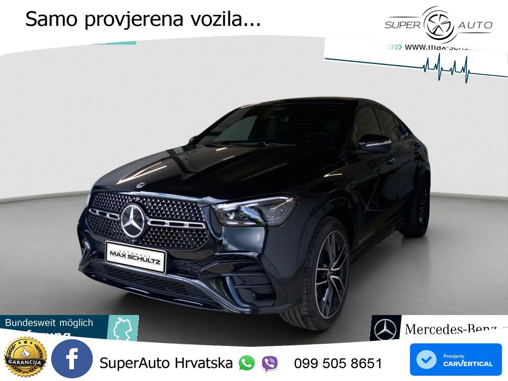 Mercedes GLE Coupe 450d (367 KS) EQ Boost 4MATIC 9G-TRONIC AMG ZRAČNI+ACC+GR SJED+360+PANO