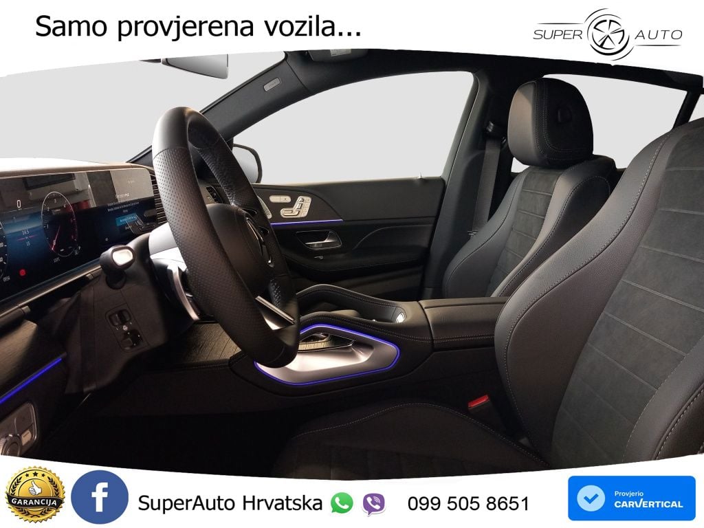 Mercedes GLE Coupe 450d (367 KS) EQ Boost 4MATIC 9G-TRONIC AMG ZRAČNI+ACC+GR SJED+360+PANO