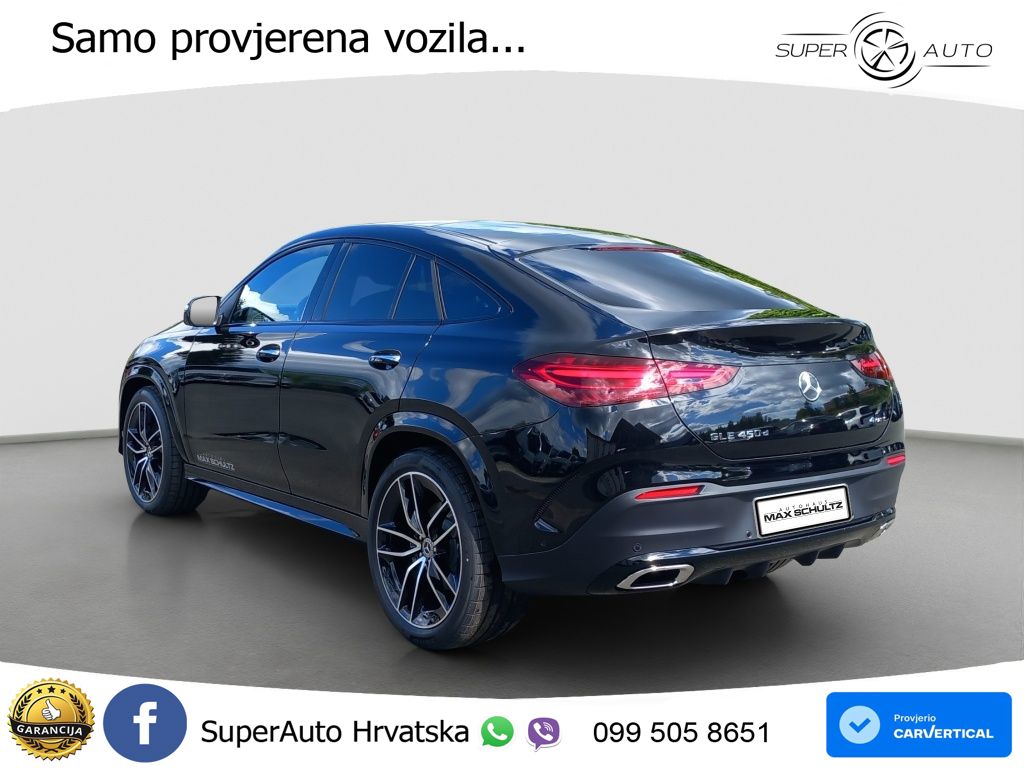 Mercedes GLE Coupe 450d (367 KS) EQ Boost 4MATIC 9G-TRONIC AMG ZRAČNI+ACC+GR SJED+360+PANO