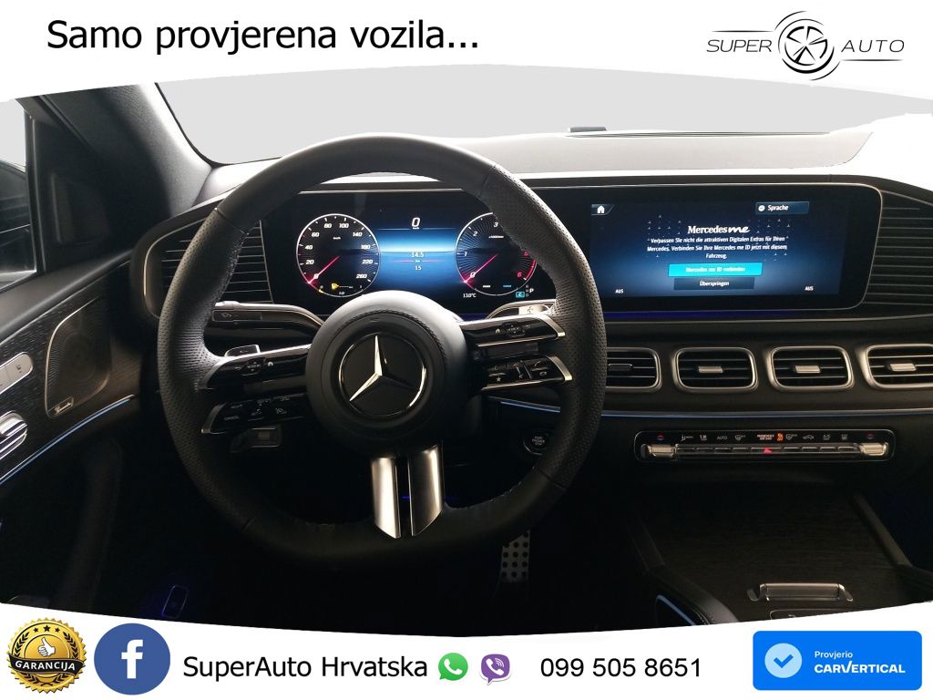 Mercedes GLE Coupe 450d (367 KS) EQ Boost 4MATIC 9G-TRONIC AMG ZRAČNI+ACC+GR SJED+360+PANO