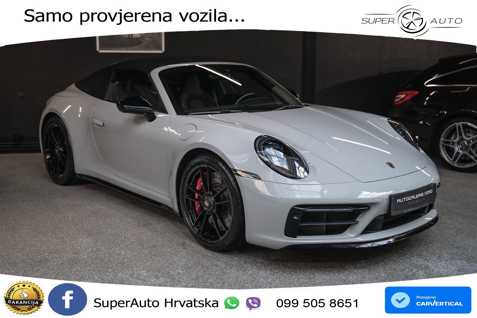 Porsche 911 Targa 4 GTS 3.0 (480 KS) PDK MATRIX+GR SJED+KAM