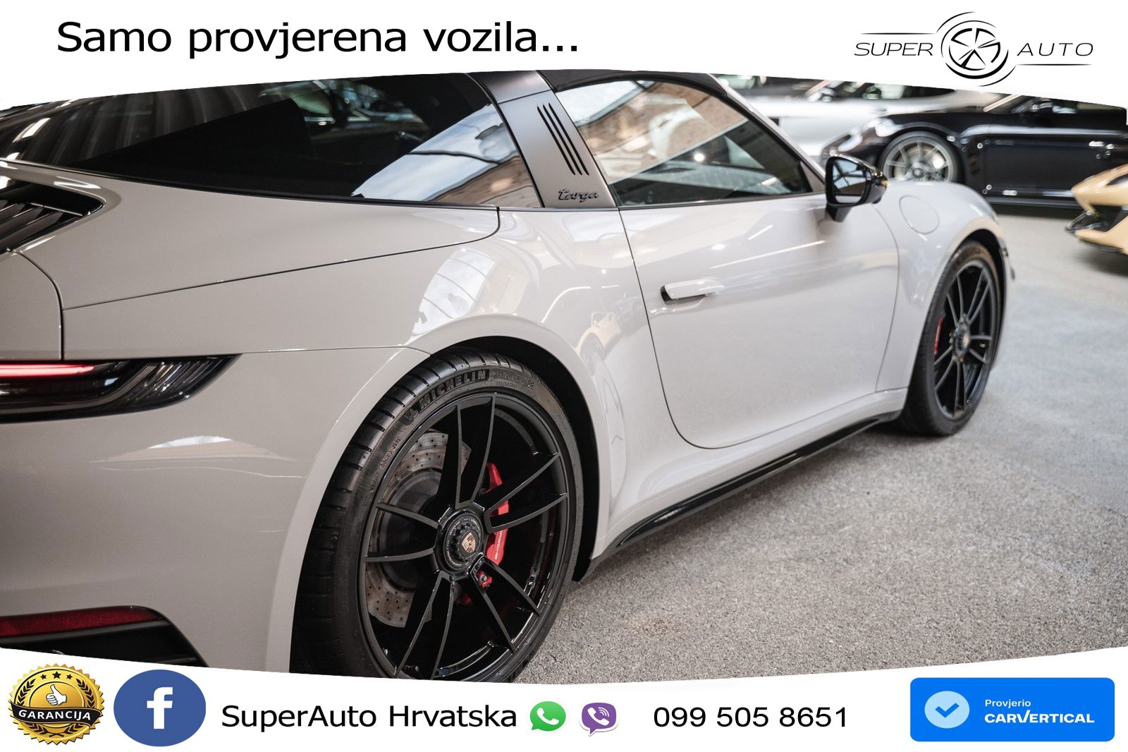Porsche 911 Targa 4 GTS 3.0 (480 KS) PDK MATRIX+GR SJED+KAM