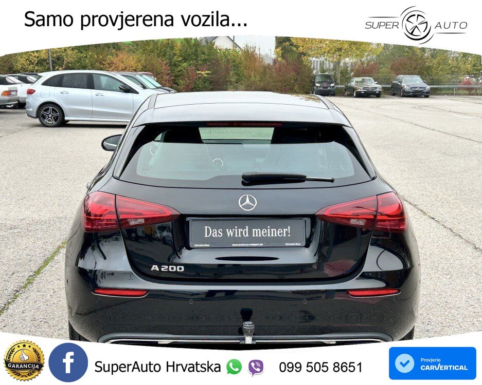 Mercedes-Benz A 200 7G-DCT LED+GR SJED+ACC