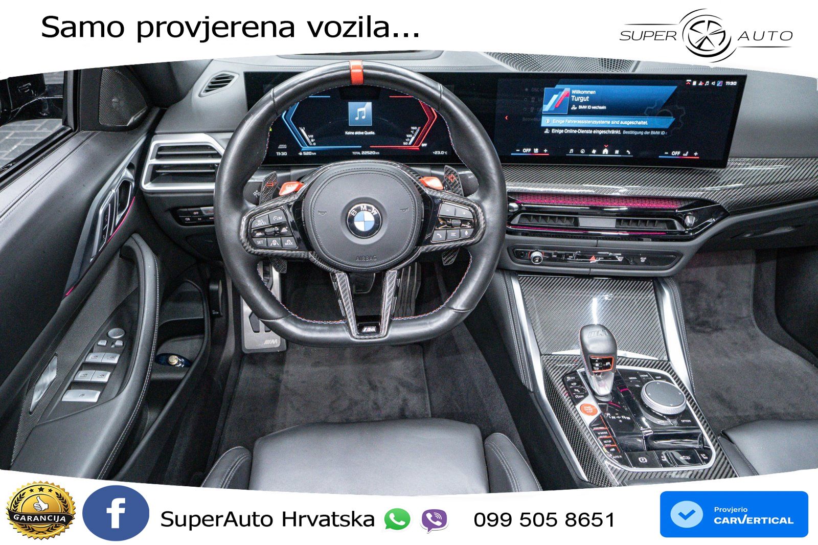 BMW M4 Convertible Competition 3.0 (530 KS) xDrive Steptronic LED+GR SJED+ACC