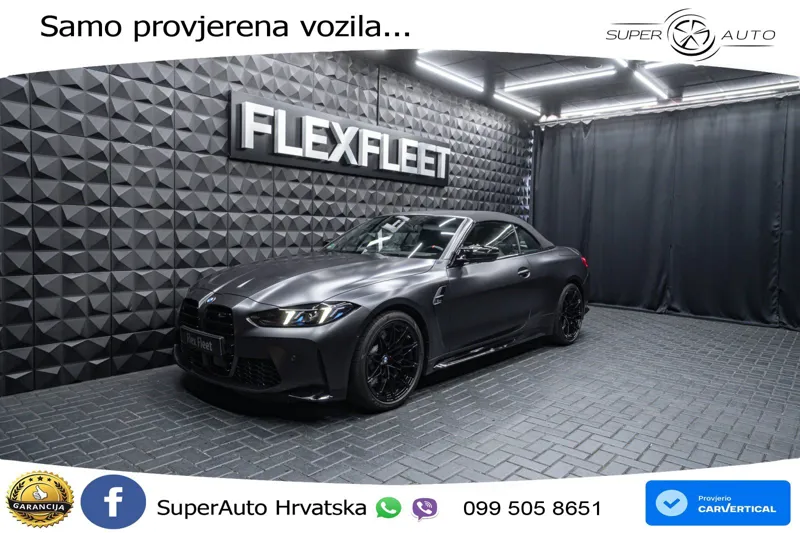 BMW M4 Convertible Competition 3.0 (530 KS) xDrive Steptronic LED+GR SJED+ACC