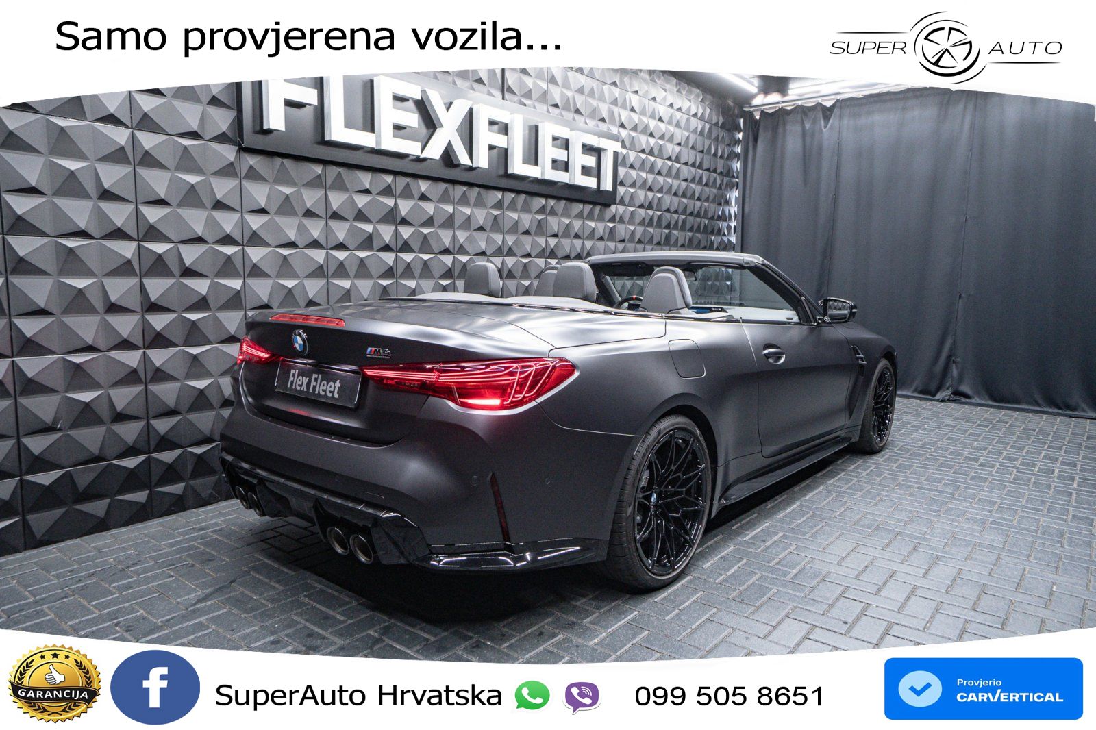 BMW M4 Convertible Competition 3.0 (530 KS) xDrive Steptronic LED+GR SJED+ACC