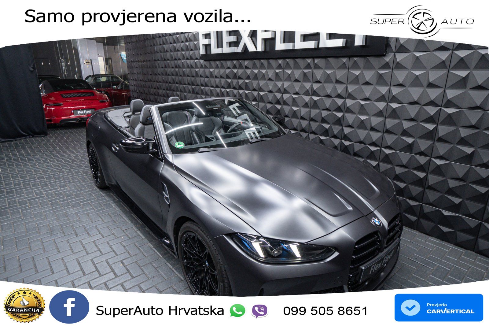 BMW M4 Convertible Competition 3.0 (530 KS) xDrive Steptronic LED+GR SJED+ACC