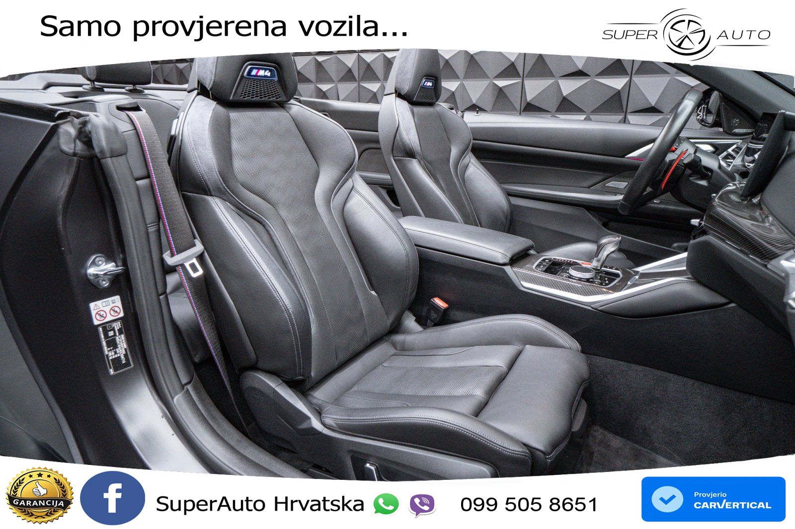 BMW M4 Convertible Competition 3.0 (530 KS) xDrive Steptronic LED+GR SJED+ACC