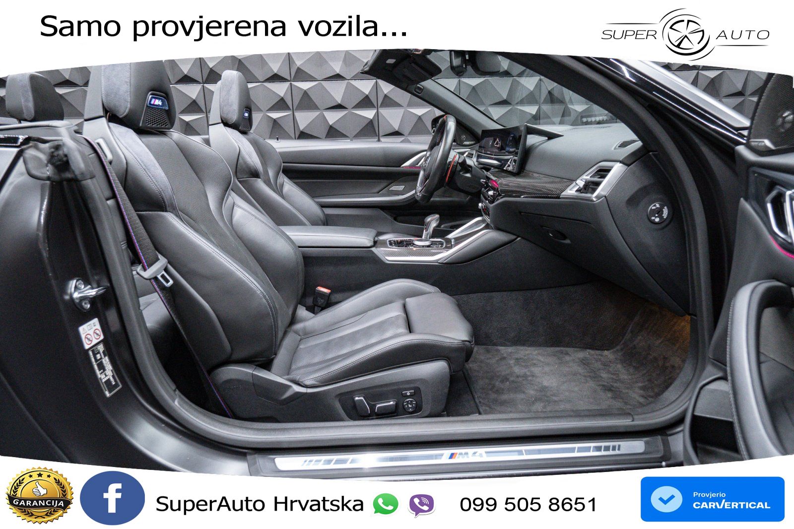 BMW M4 Convertible Competition 3.0 (530 KS) xDrive Steptronic LED+GR SJED+ACC
