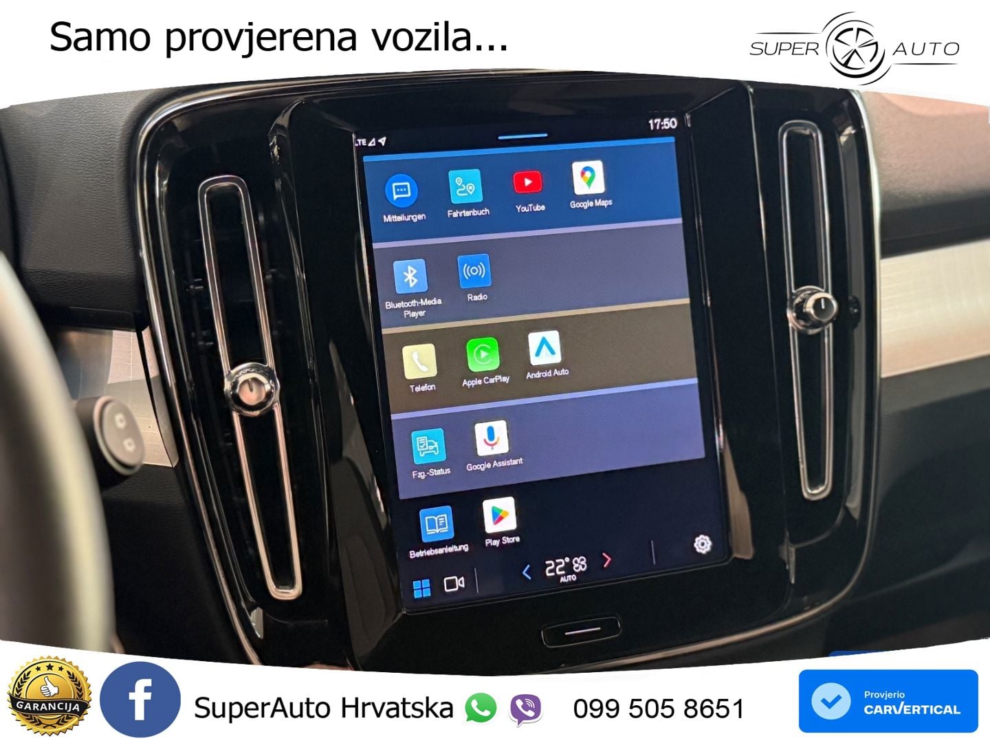 Volvo XC40 2.0 B3 163 KS Automatic LED+ACC