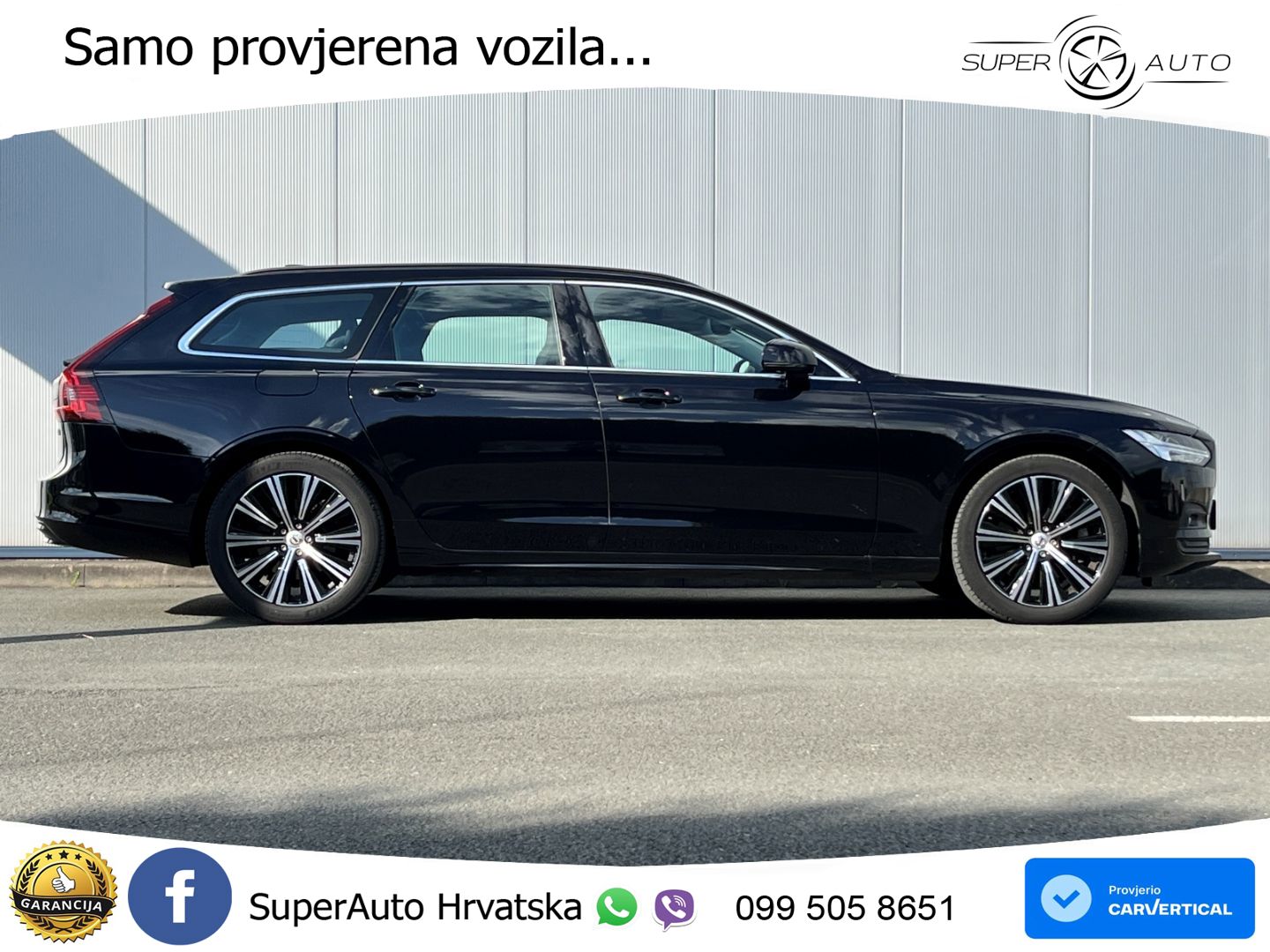 Volvo V90 2.0 B4 Automatic LED+GR SJED+ACC