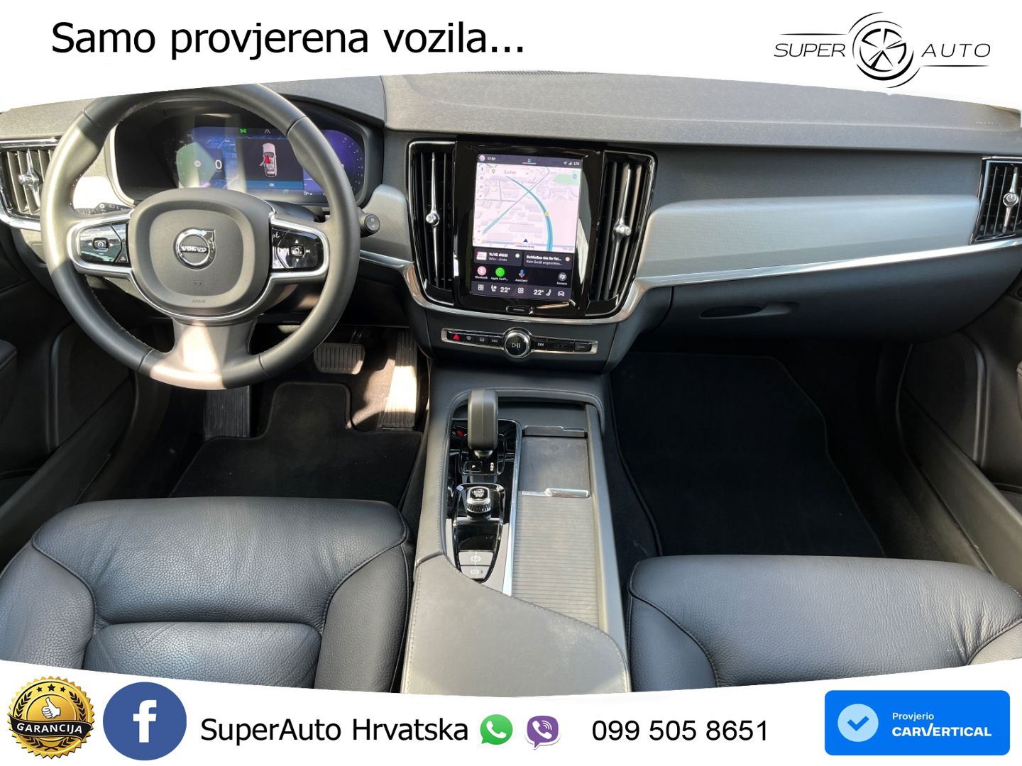 Volvo V90 2.0 B4 Automatic LED+GR SJED+ACC