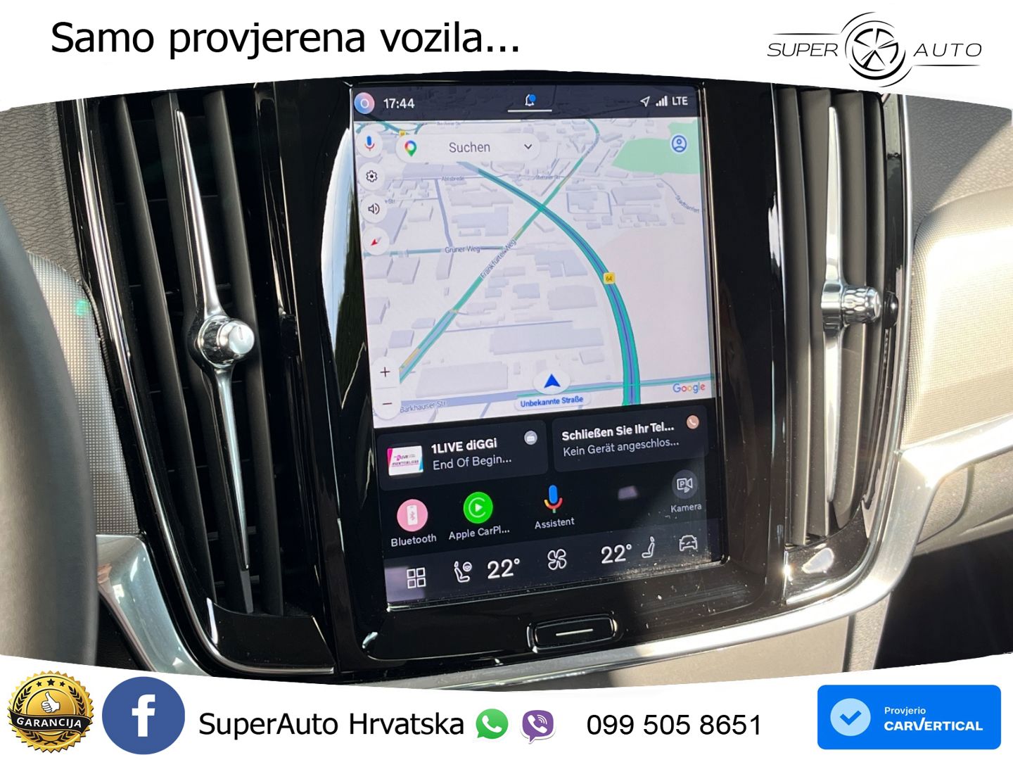Volvo V90 2.0 B4 Automatic LED+GR SJED+ACC
