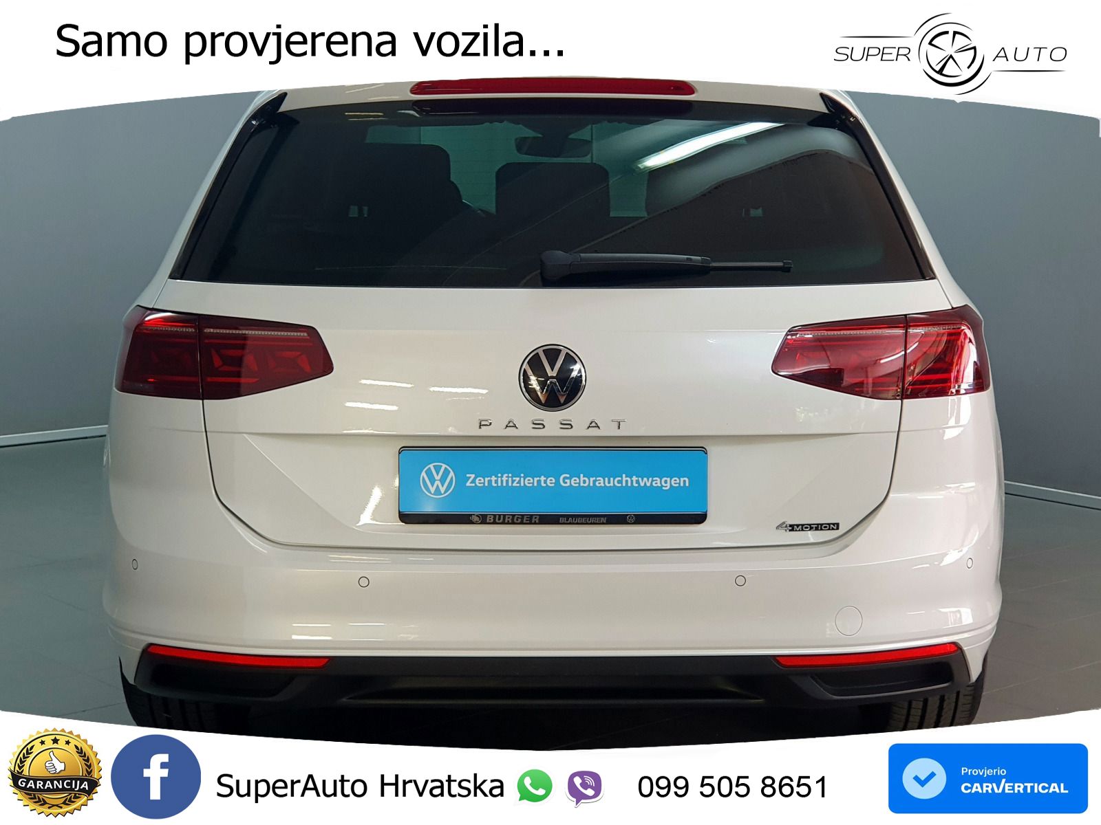 Volkswagen Passat Variant 2.0 TDI (200 KS) 4MOTION DSG Business LED+GR SJED+ACC