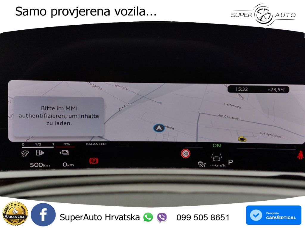 Audi Q3 1.5 TFSIe (272 KS) S tronic S line MATRIX+GR SJED+KAM