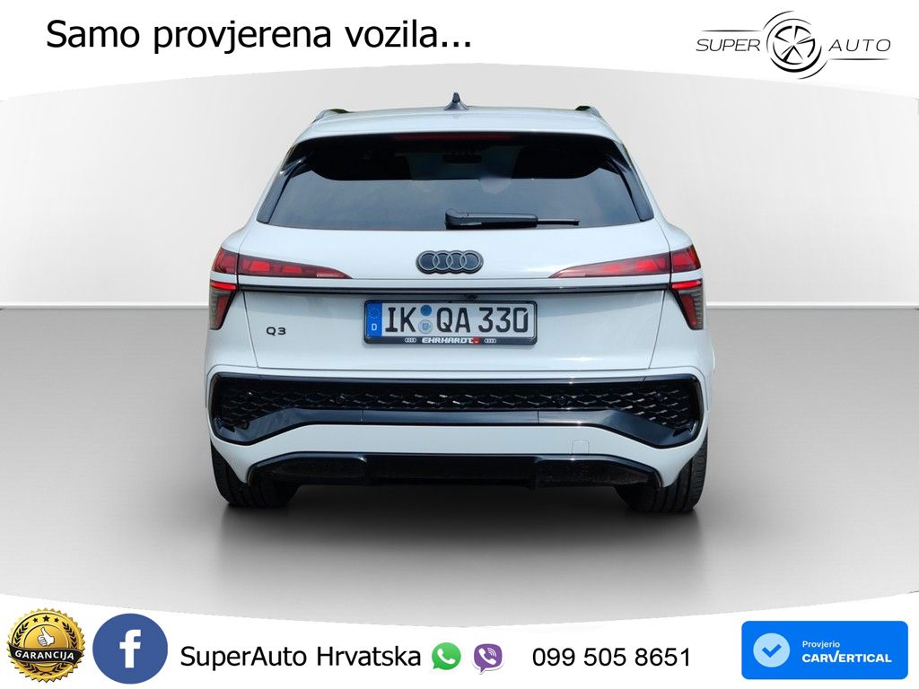 Audi Q3 1.5 TFSIe (272 KS) S tronic S line MATRIX+GR SJED+KAM