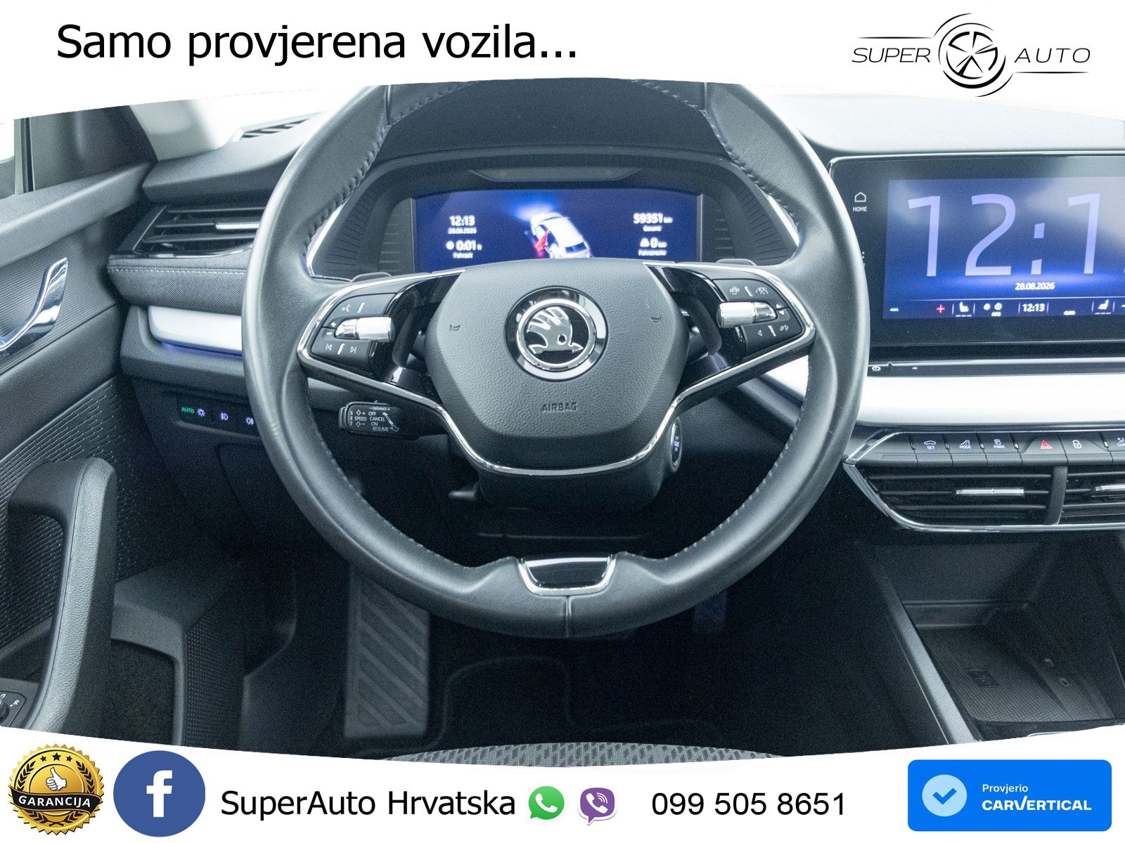 Škoda Octavia Combi 1.5 TSI EVO e-TEC (150 KS) DSG Selection LED+GR SJED+ACC