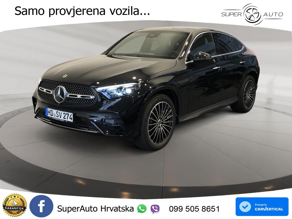 Mercedes GLC Coupe 220d (197 KS) 4MATIC 9G-TRONIC AMG ACC+GR SJED+360+PANO