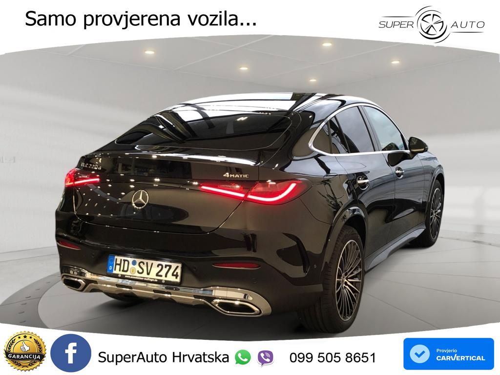 Mercedes GLC Coupe 220d (197 KS) 4MATIC 9G-TRONIC AMG ACC+GR SJED+360+PANO