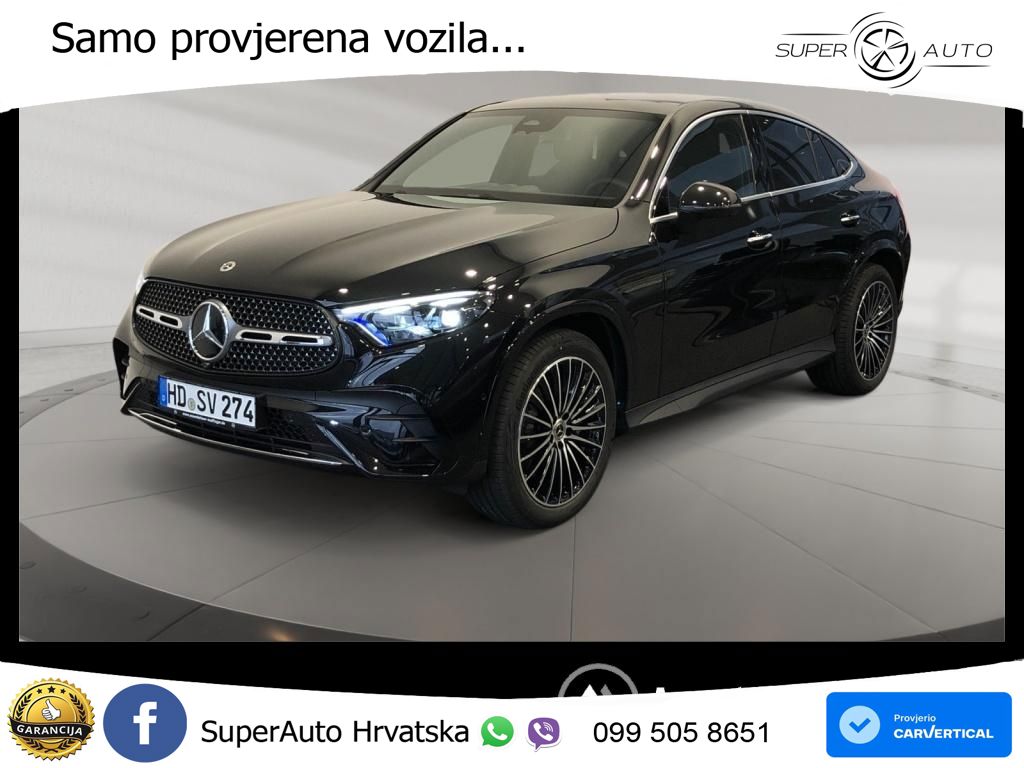 Mercedes GLC Coupe 220d (197 KS) 4MATIC 9G-TRONIC AMG ACC+GR SJED+360+PANO