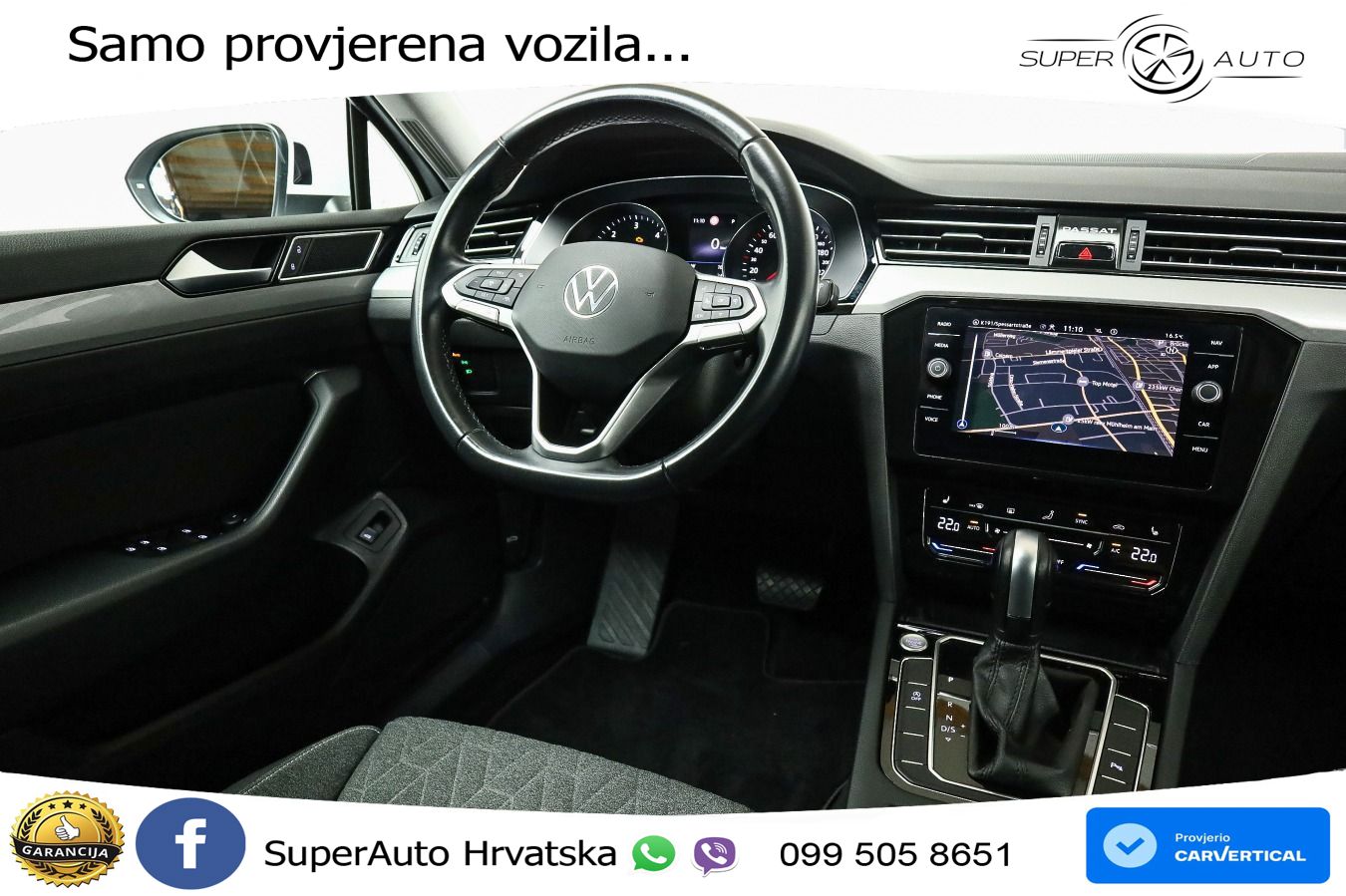 Volkswagen Passat Variant 2.0 TDI (150 KS) DSG Business LED+GR SJED+ACC