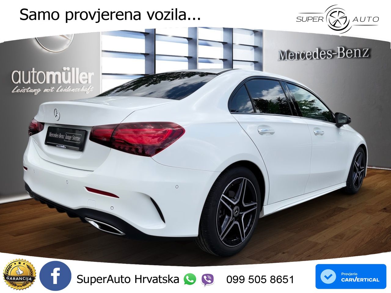 Mercedes-Benz A 180 7G-DCT AMG LED+GR SJED+ACC