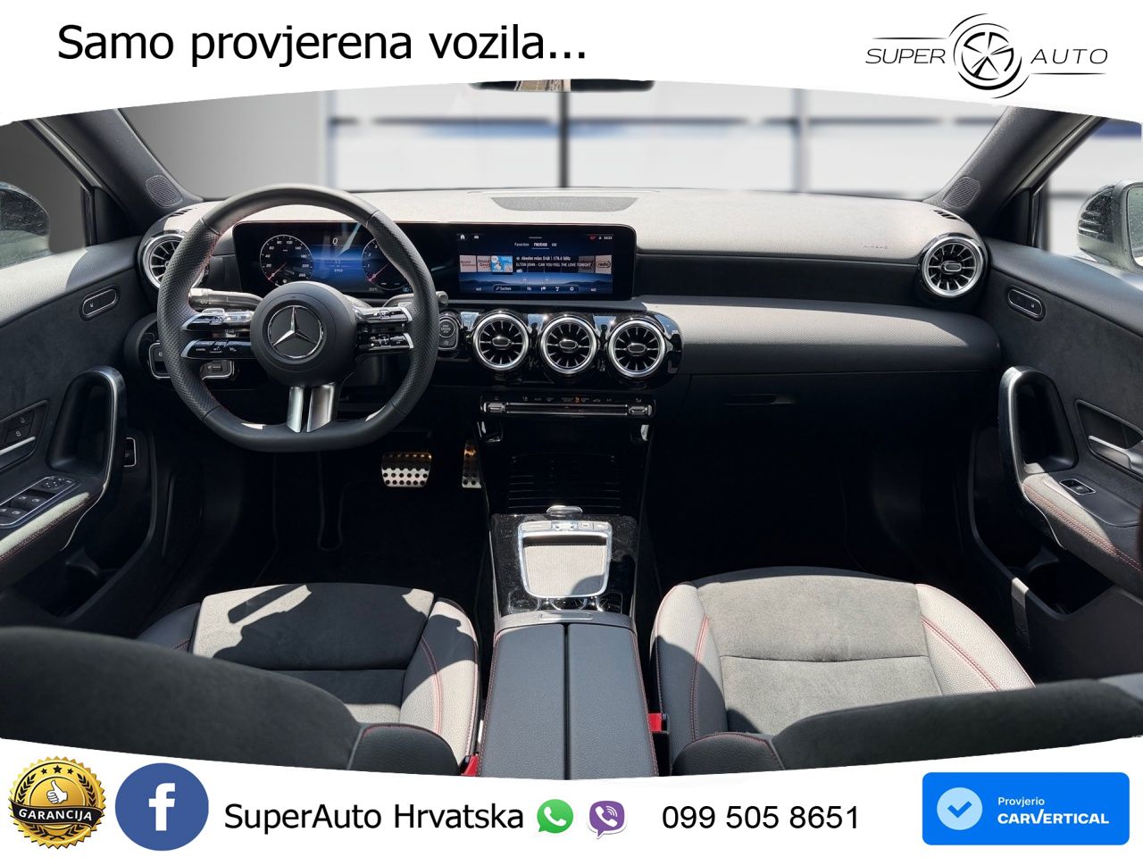 Mercedes-Benz A 180 7G-DCT AMG LED+GR SJED+ACC