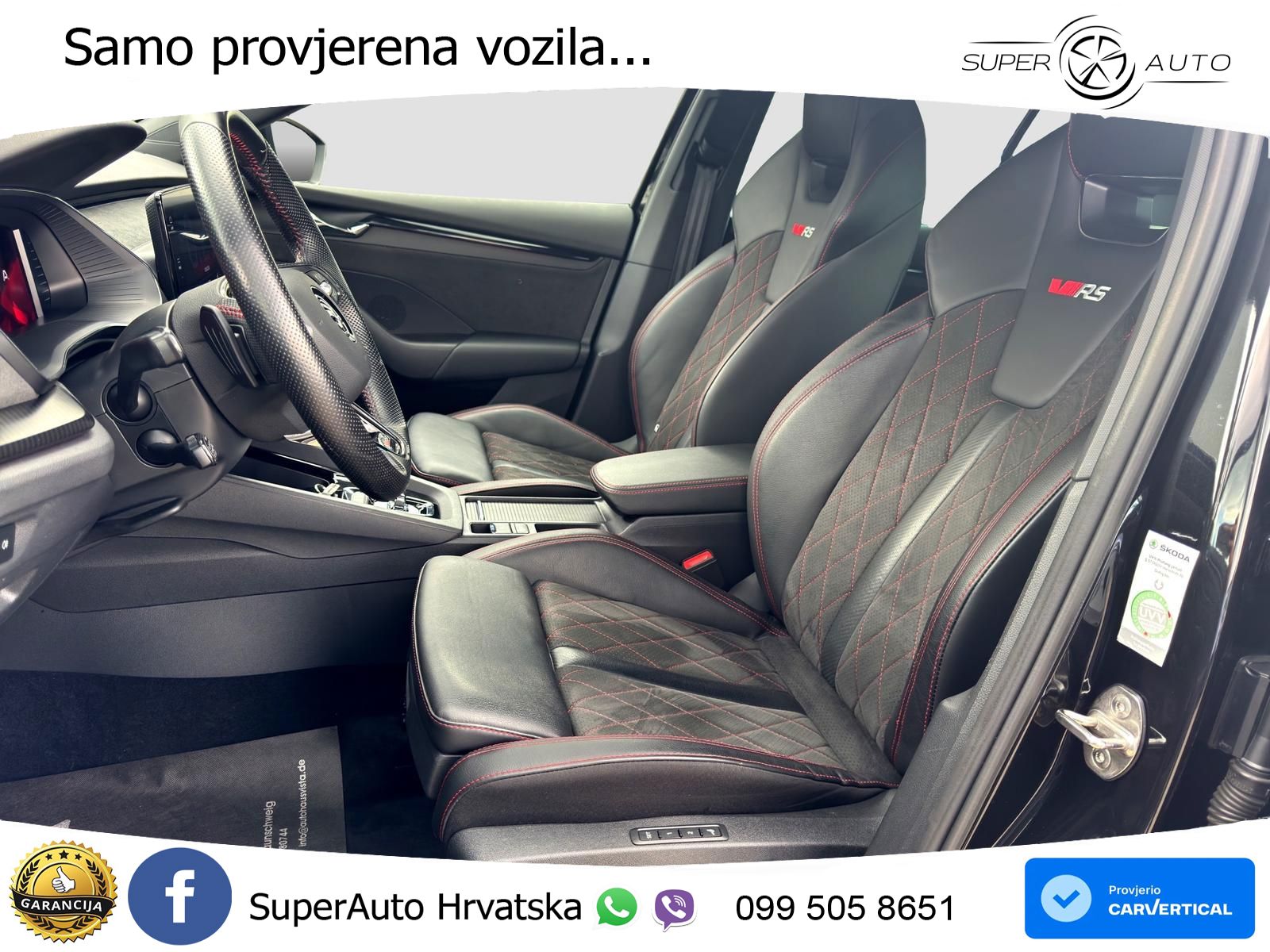 Škoda Octavia Combi RS 2.0 TSI (245 KS) DSG LED+GR SJED+ACC