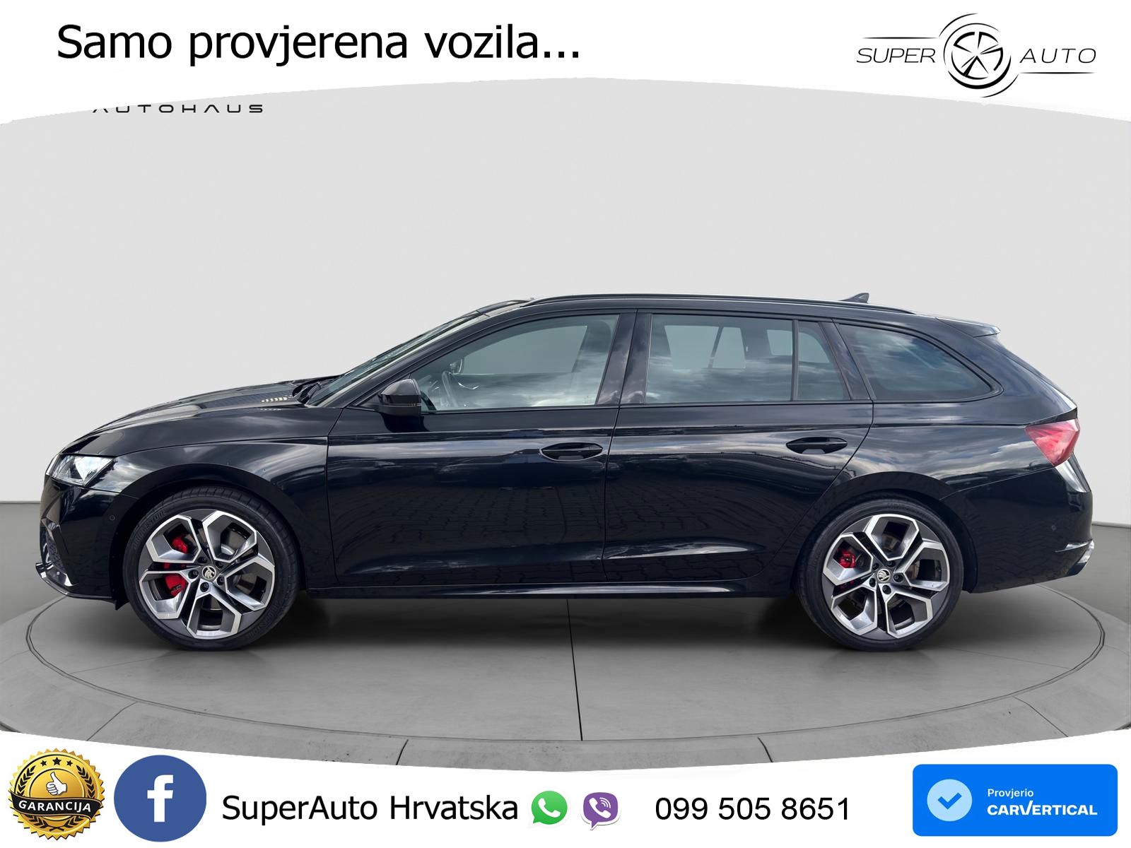 Škoda Octavia Combi RS 2.0 TSI (245 KS) DSG LED+GR SJED+ACC