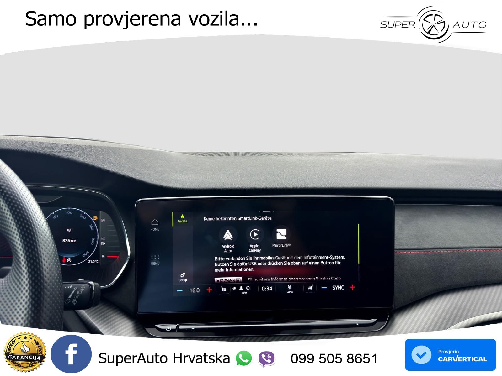 Škoda Octavia Combi RS 2.0 TSI (245 KS) DSG LED+GR SJED+ACC