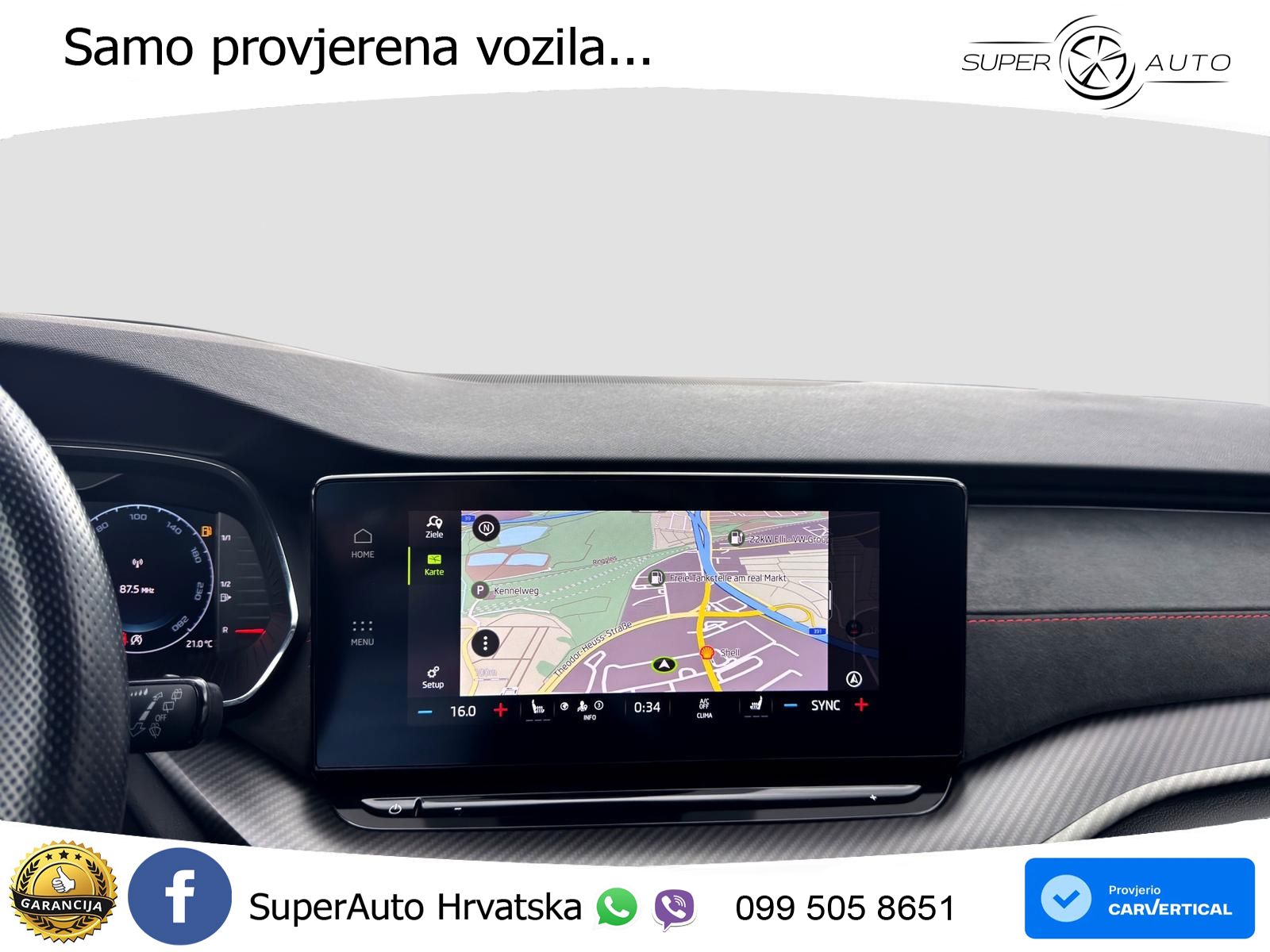 Škoda Octavia Combi RS 2.0 TSI (245 KS) DSG LED+GR SJED+ACC