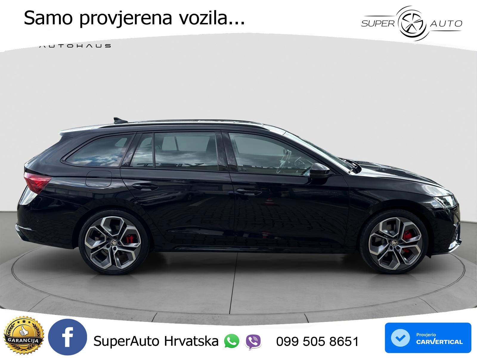 Škoda Octavia Combi RS 2.0 TSI (245 KS) DSG LED+GR SJED+ACC