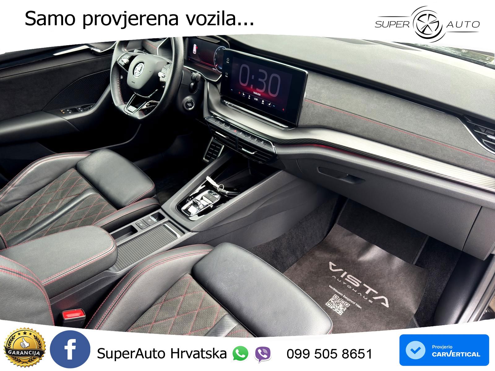 Škoda Octavia Combi RS 2.0 TSI (245 KS) DSG LED+GR SJED+ACC