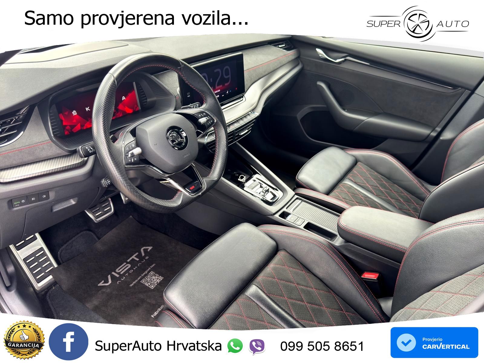 Škoda Octavia Combi RS 2.0 TSI (245 KS) DSG LED+GR SJED+ACC
