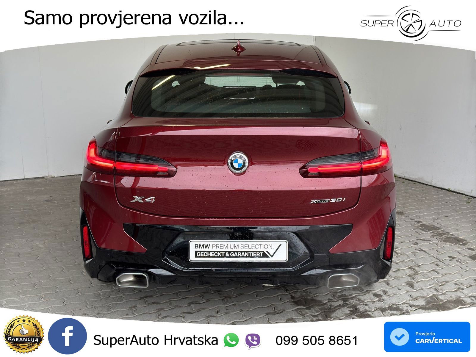 BMW X4 30i (245 KS) xDrive Steptronic M Sport