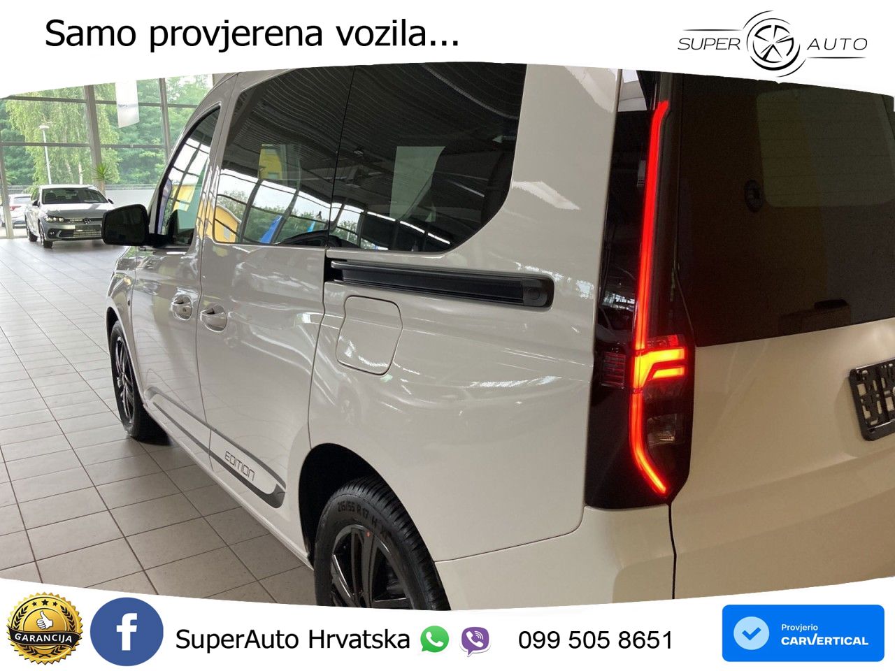 Volkswagen Caddy 1.5 TSI "Edition" DSG 116 KS