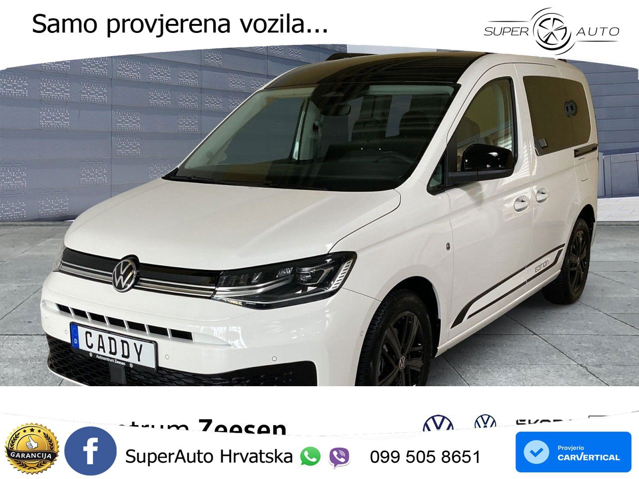 Volkswagen Caddy 1.5 TSI "Edition" DSG 116 KS