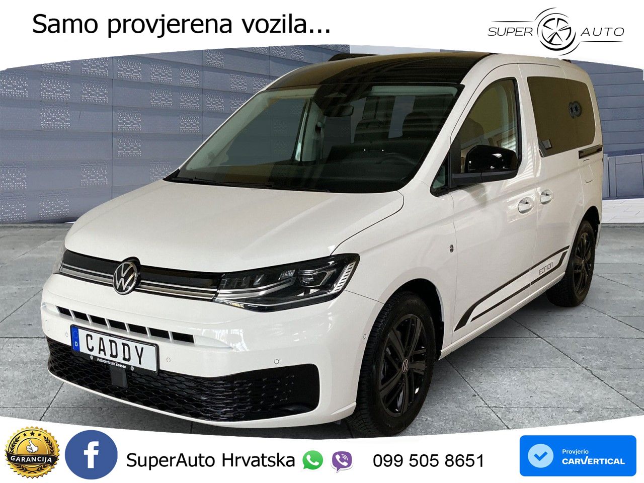 Volkswagen Caddy 1.5 TSI "Edition" DSG 116 KS