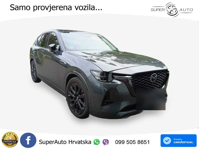 Mazda CX-60 3.3 e-Skyactiv D (254 KS) AWD Automatic LED+GR SJED+ACC