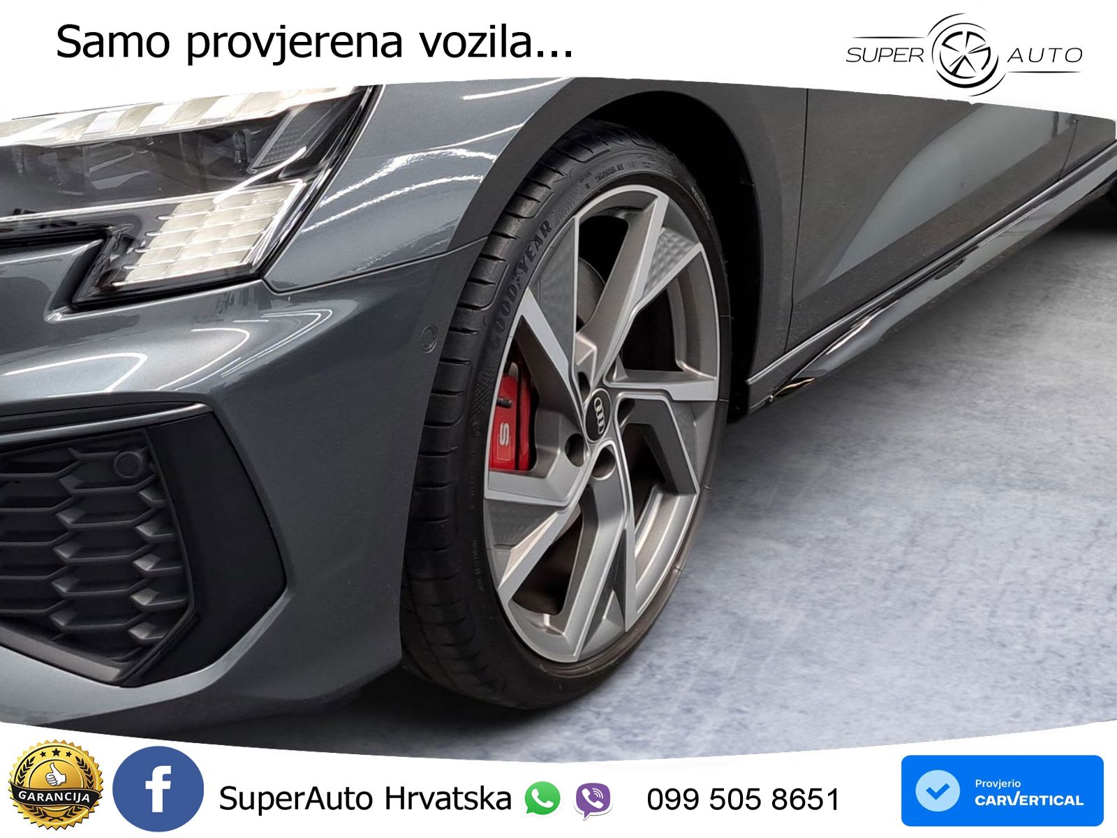 Audi S3 2.0 TFSI (310 KS) quattro S tronic LED+GR SJED+ACC