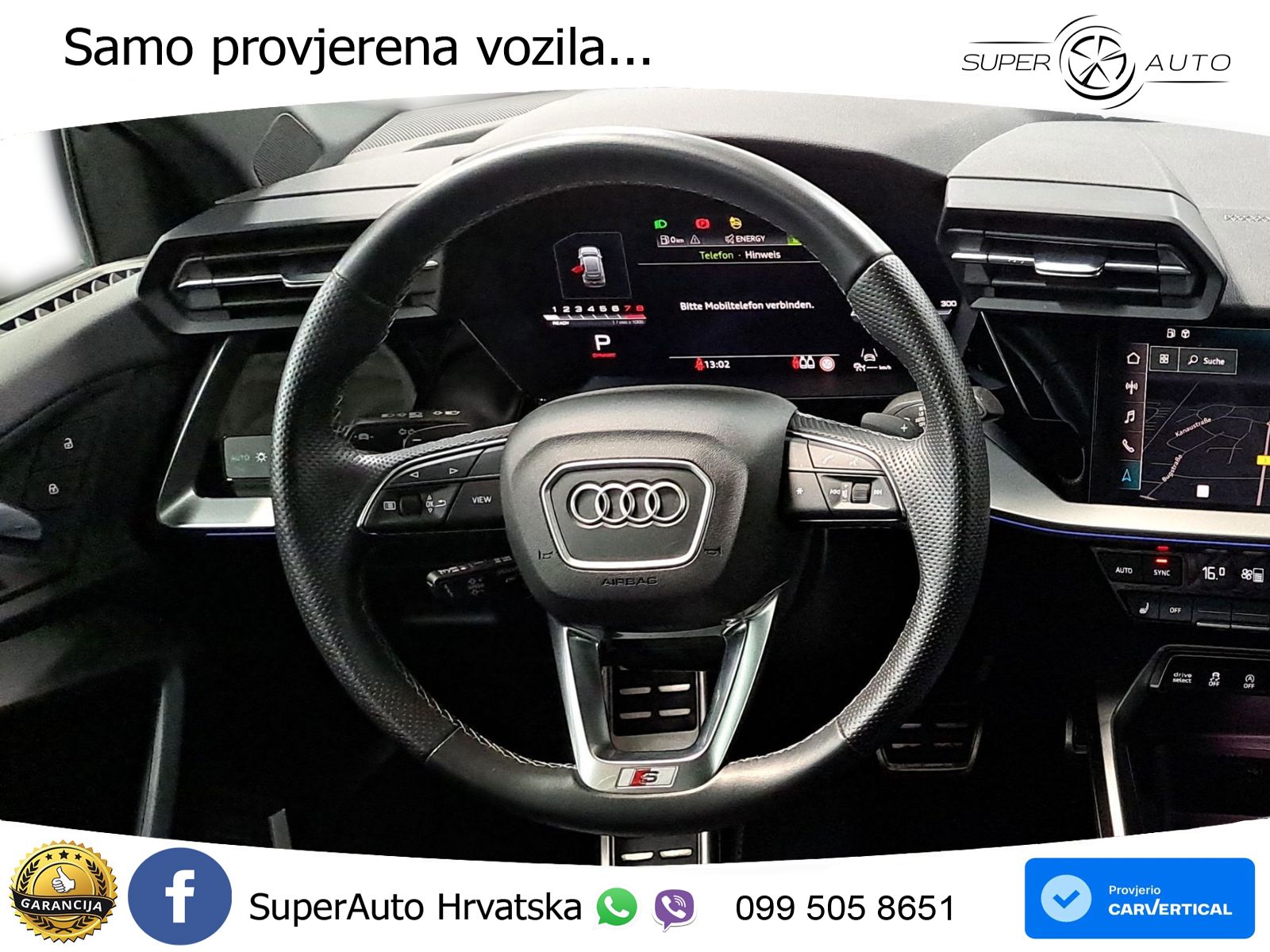 Audi S3 2.0 TFSI (310 KS) quattro S tronic LED+GR SJED+ACC
