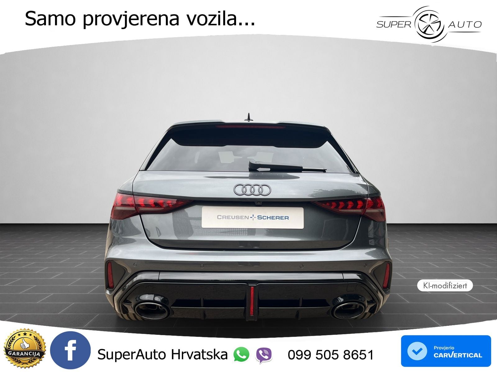 Audi RS3 Sedan 2.5 TFSI (400 KS) quattro S tronic LED+GR SJED+ACC