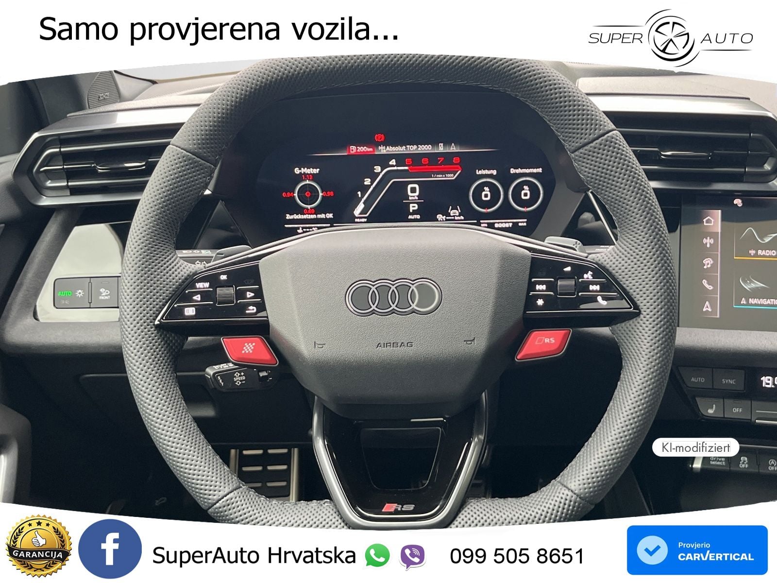 Audi RS3 Sedan 2.5 TFSI (400 KS) quattro S tronic LED+GR SJED+ACC