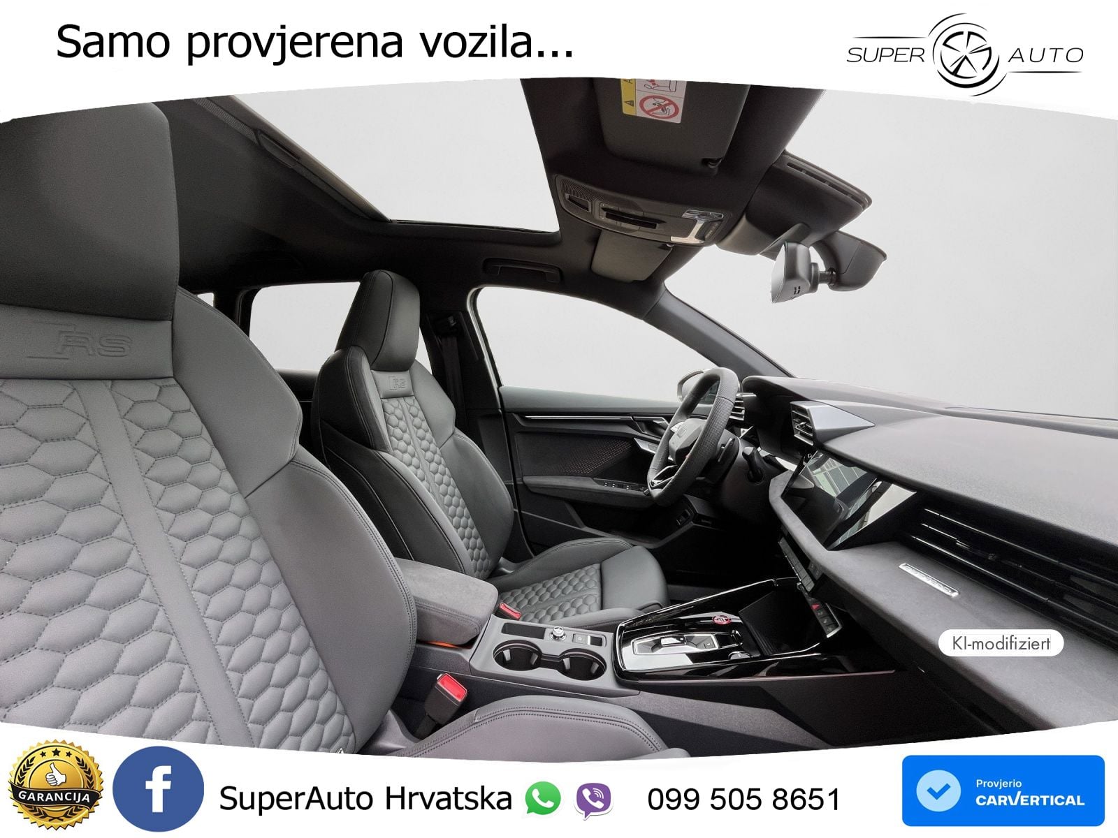 Audi RS3 Sedan 2.5 TFSI (400 KS) quattro S tronic LED+GR SJED+ACC