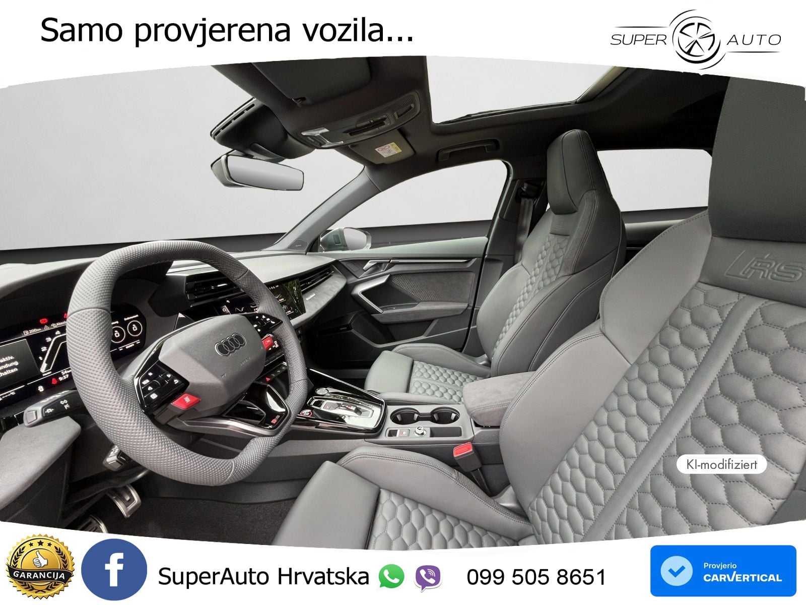 Audi RS3 Sedan 2.5 TFSI (400 KS) quattro S tronic LED+GR SJED+ACC