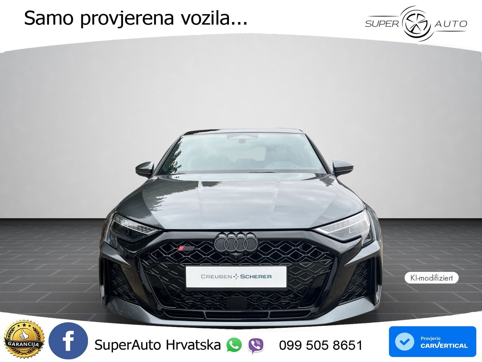 Audi RS3 Sedan 2.5 TFSI (400 KS) quattro S tronic LED+GR SJED+ACC