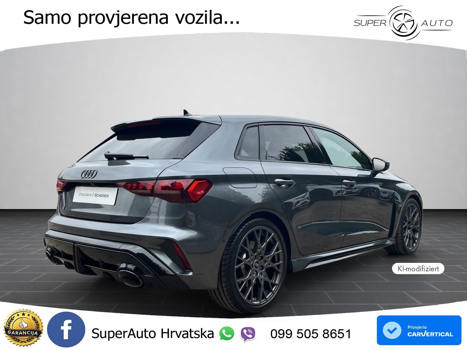 Audi RS3 Sedan 2.5 TFSI (400 KS) quattro S tronic LED+GR SJED+ACC