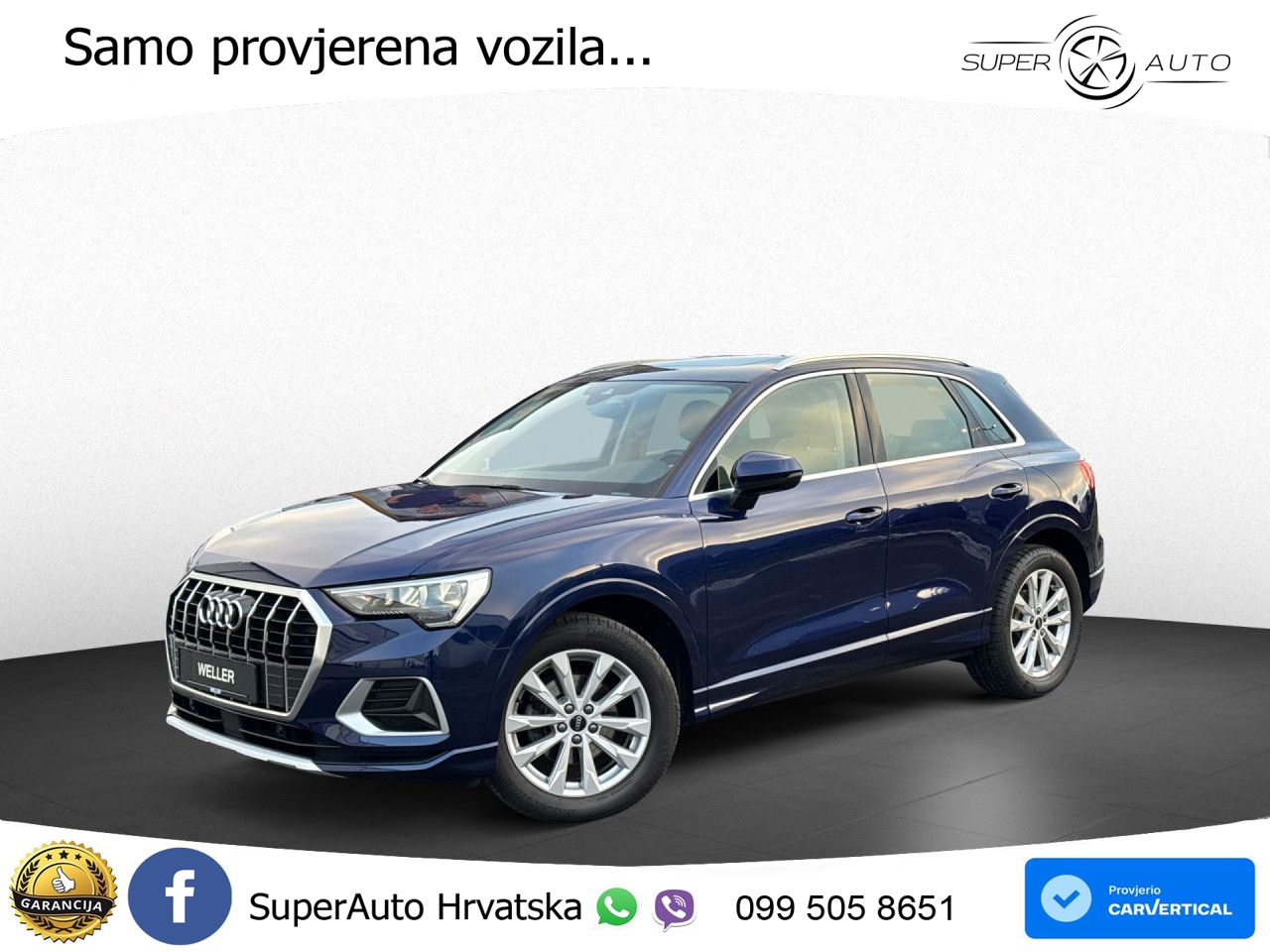 Audi Q3 35 TDI (150 KS) S tronic LED+GR SJED+ACC