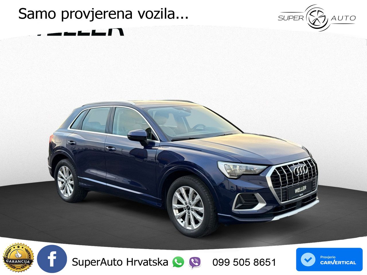Audi Q3 35 TDI (150 KS) S tronic LED+GR SJED+ACC